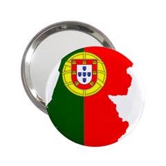 Portugal Flag Borders Cartography 2 25  Handbag Mirrors by Sapixe