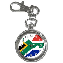 Africa Borders Country Flag Key Chain Watches by Sapixe