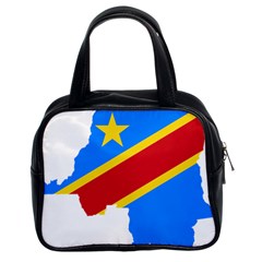 Democratic Republic Of The Congo Flag Classic Handbag (two Sides) by Sapixe