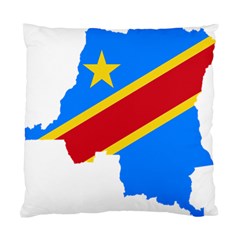 Democratic Republic Of The Congo Flag Standard Cushion Case (one Side)