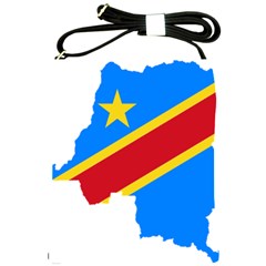 Democratic Republic Of The Congo Flag Shoulder Sling Bag by Sapixe