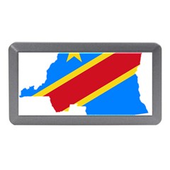 Democratic Republic Of The Congo Flag Memory Card Reader (mini) by Sapixe