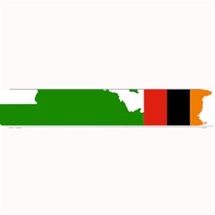 Zambia Flag Map Geography Outline Small Bar Mats by Sapixe