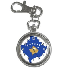 Kosovo Country Europe Flag Borders Key Chain Watches by Sapixe