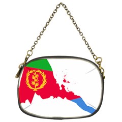Eritrea Flag Map Geography Outline Chain Purse (one Side)