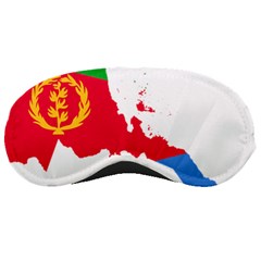 Eritrea Flag Map Geography Outline Sleeping Mask by Sapixe