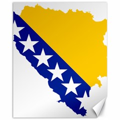 Bosnia And Herzegovina Country Canvas 11  X 14  by Sapixe