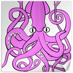 Squid Octopus Animal Canvas 12  x 12  11.4 x11.56  Canvas - 1
