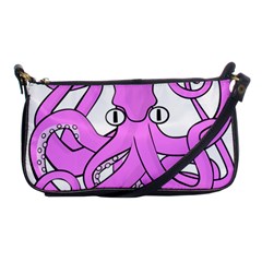 Squid Octopus Animal Shoulder Clutch Bag by Bajindul