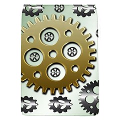 Gear Background Sprocket Removable Flap Cover (s)