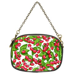 Cherry Leaf Fruit Summer Chain Purse (two Sides)