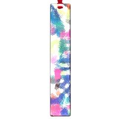 Colorful Crayons                              Large Book Mark by LalyLauraFLM