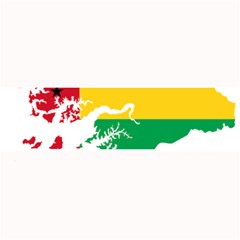 Guinea Bissau Flag Map Geography Large Bar Mats by Sapixe