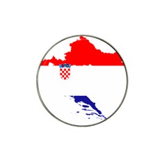 Croatia Country Europe Flag Hat Clip Ball Marker (10 Pack)