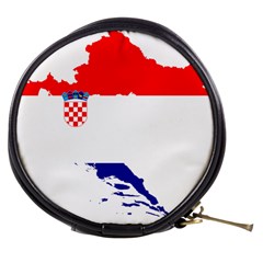 Croatia Country Europe Flag Mini Makeup Bag