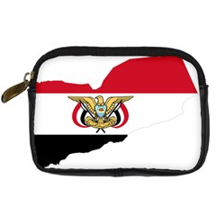 Borders Country Flag Geography Map Digital Camera Leather Case