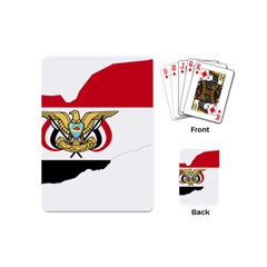 Borders Country Flag Geography Map Playing Cards Single Design (mini) by Sapixe