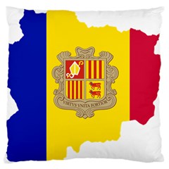 Andorra Country Europe Flag Standard Flano Cushion Case (one Side)