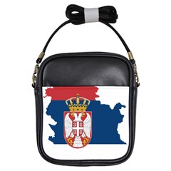 Serbia Country Europe Flag Borders Girls Sling Bag
