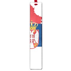 Serbia Country Europe Flag Borders Large Book Marks by Sapixe