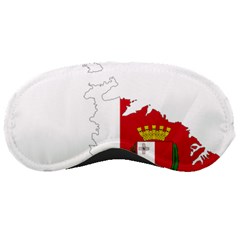 Malta Country Europe Flag Borders Sleeping Mask by Sapixe