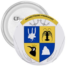 Coat Of Arms Of The French Southern And Antarctic Lands 3  Buttons by abbeyz71