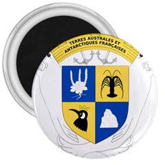 Coat Of Arms Of The French Southern And Antarctic Lands 3  Magnets by abbeyz71