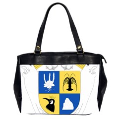 Coat Of Arms Of The French Southern And Antarctic Lands Oversize Office Handbag (2 Sides) by abbeyz71