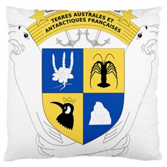 Coat Of Arms Of The French Southern And Antarctic Lands Standard Flano Cushion Case (one Side) by abbeyz71