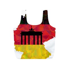 Republic Germany Deutschland Map Full Print Recycle Bag (s)