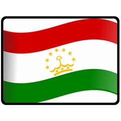 Flag Iran Tajikistan Afghanistan Double Sided Fleece Blanket (large) 