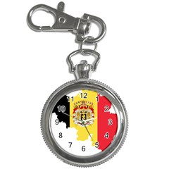 Belgium Country Europe Flag Key Chain Watches by Sapixe