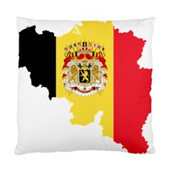 Belgium Country Europe Flag Standard Cushion Case (two Sides) by Sapixe