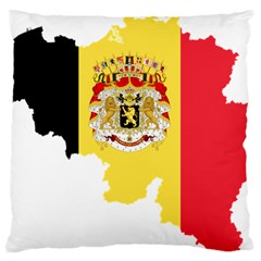 Belgium Country Europe Flag Large Flano Cushion Case (two Sides)