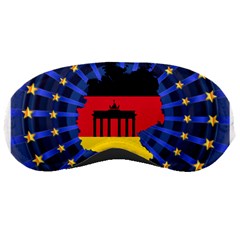 Republic Germany Deutschland Map Sleeping Mask by Sapixe