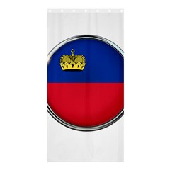 Lithuania Flag Country Symbol Shower Curtain 36  X 72  (stall) 