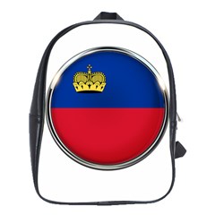 Lithuania Flag Country Symbol School Bag (xl) by Sapixe