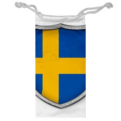 Flag Sweden Country Swedish Symbol Jewelry Bag by Sapixe