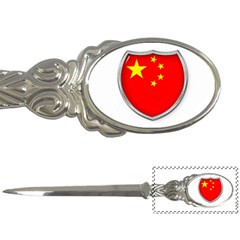 Flag China Country Nation Asia Letter Opener by Sapixe