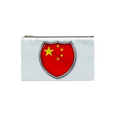 Flag China Country Nation Asia Cosmetic Bag (small) by Sapixe