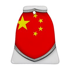 Flag China Country Nation Asia Ornament (bell)