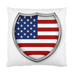 Flag Usa America American National Standard Cushion Case (one Side) by Sapixe