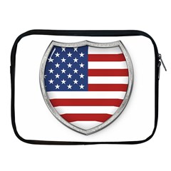 Flag Usa America American National Apple Ipad 2/3/4 Zipper Cases