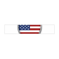 Flag Usa America American National Flano Scarf (mini) by Sapixe