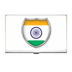 Flag India Nation Country Banner Business Card Holder by Sapixe