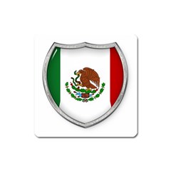 Flag Mexico Country National Square Magnet by Sapixe