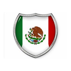 Flag Mexico Country National Double Sided Flano Blanket (mini) 