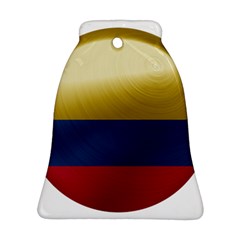 Colombia Flag Country National Ornament (bell)