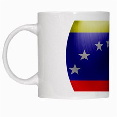 Venezuela Flag Country Nation White Mugs by Sapixe