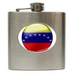 Venezuela Flag Country Nation Hip Flask (6 Oz)